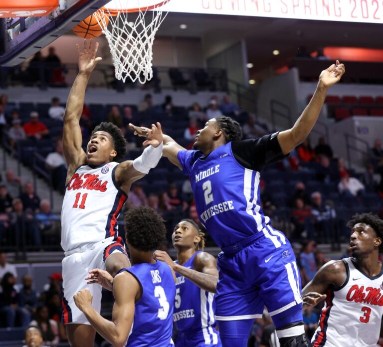 Ole Miss Defeats Kansas State 67-56 in the Big 12 / SEC Challenge