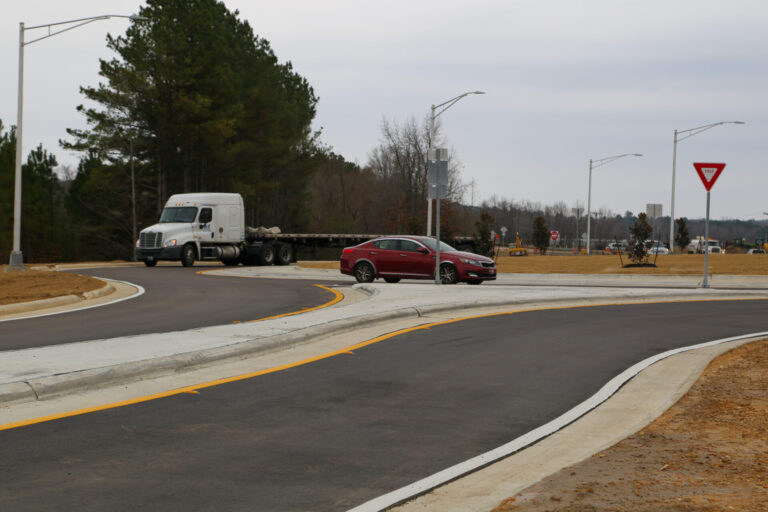 Roundabout at Hwy. 7/9 Split Now Open