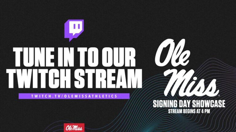 Ole Miss Athletics Launches Official Twitch Channel