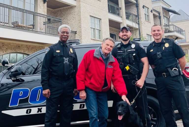 Oxford Police Adds New K9 to the Force