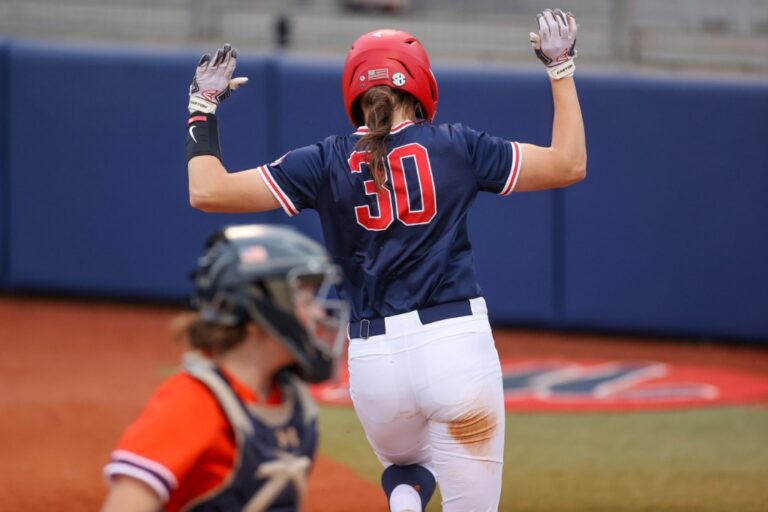 Ole Miss Softball Rallies For Two Wins, Climbing Into Regional Final   