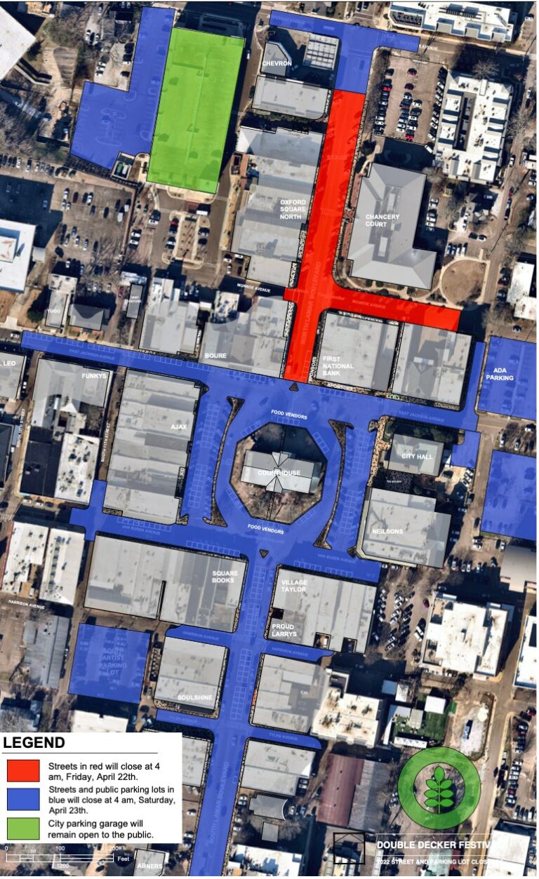 Parking, Street Closures, Shuttles for Upcoming Double Decker Arts Festival