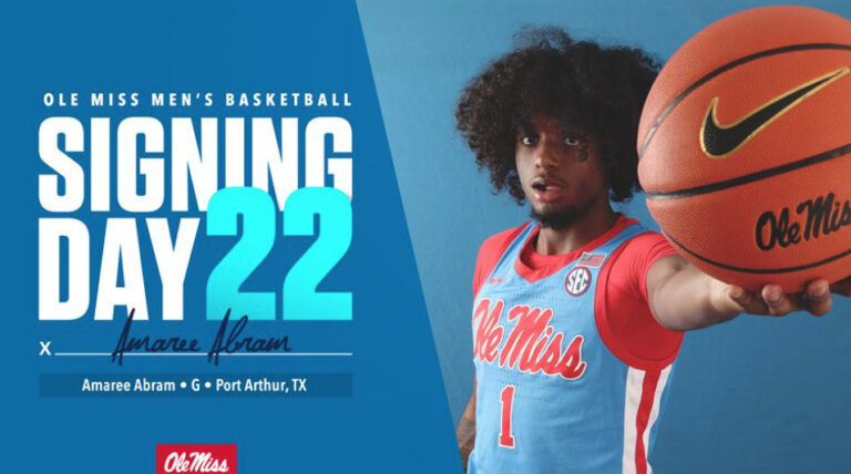 Ole Miss Men’s Basketball Welcomes Four-Star Signee Amaree Abram