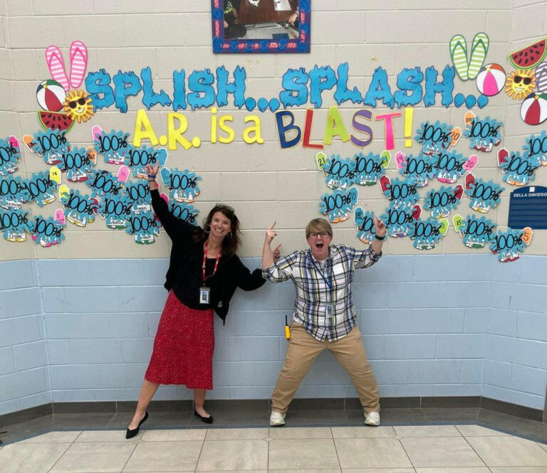 100% of Della Davidson Students Meet Reading Goals