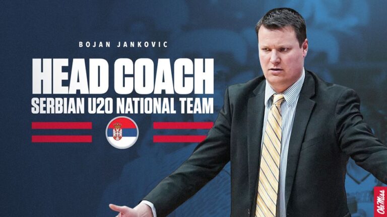 Women’s Basketball’s Bojan Jankovic to Serve as the Serbian U20 National Team Head Coach