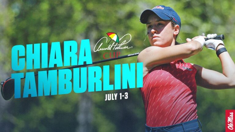Ole Miss’ Chiara Tamburlini Selected to International Team for 2022 Arnold Palmer Cup