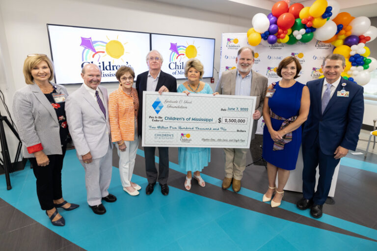 Campaign for Children’s of Mississippi Surpasses $100M Goal with Gertrude C. Ford Foundation Gift