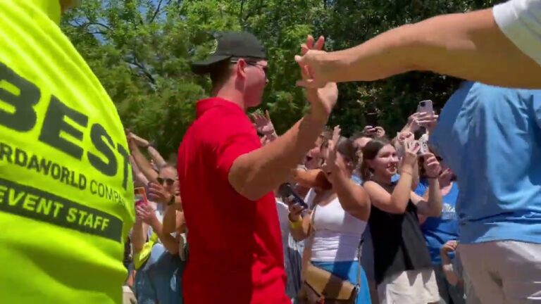 Ole Miss Baseball Team Returns to Campus as National Champions