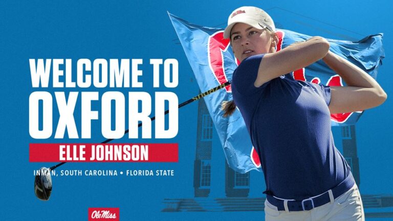 Ole Miss Women’s Golf Announces Addition of Transfer Elle Johnson