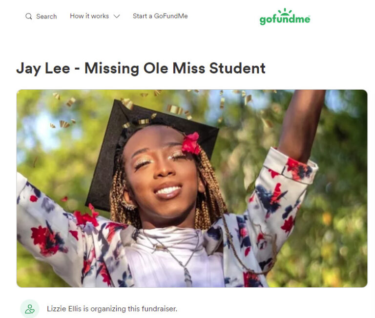 GoFundMe Set Up For Family of Missing Ole Miss Student; Investigation Continues