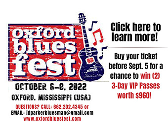 Oxford Bluesfest Tickets Now Available!