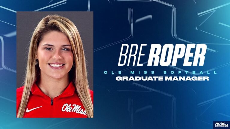 Bre Roper Announced as Softball Graduate Manager