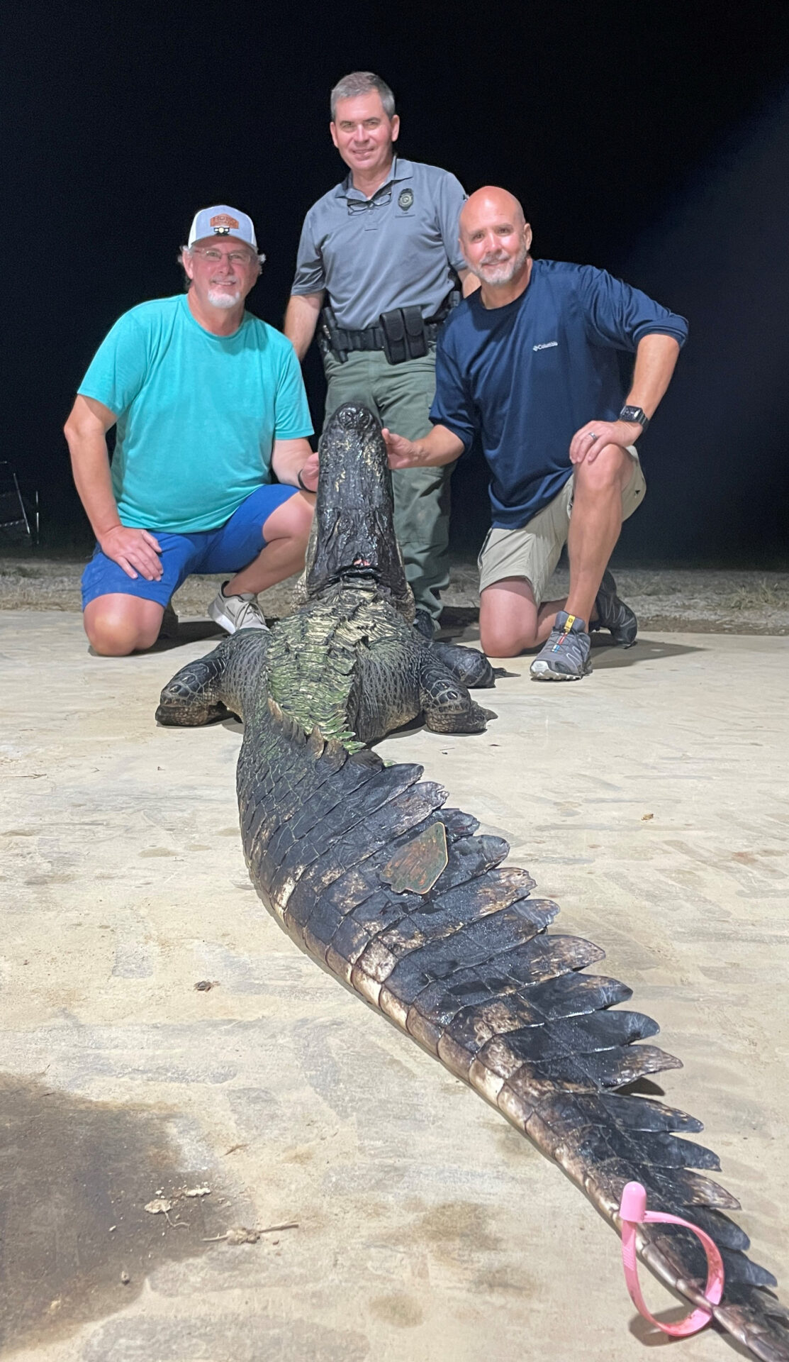 New State Record Female Alligator Taken by Mississippi Hunters ￼ 