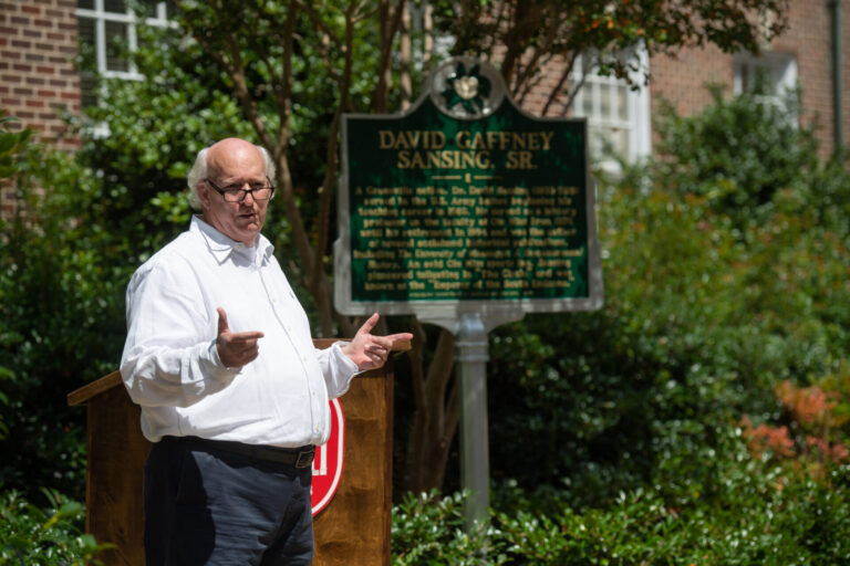 David G. Sansing Memorialized with Historical Marker