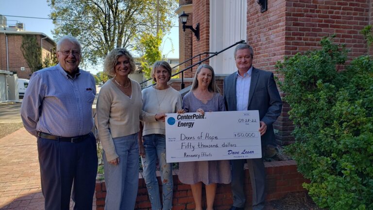 Centerpoint Donates $50K to Doors of Hope Organization