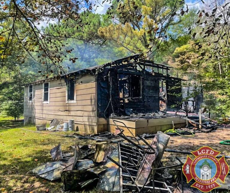 Fire Destroys Lafayette County Home
