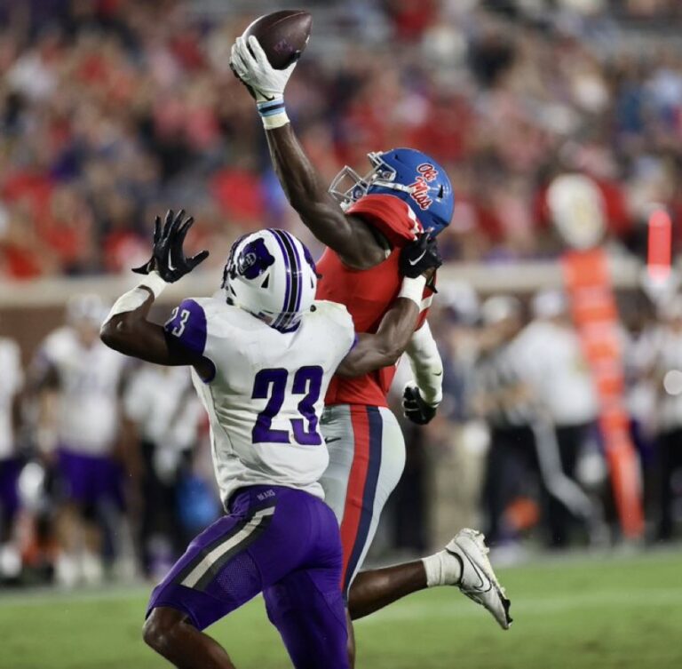 No. 22 Ole Miss Rolls Past Central Arkansas