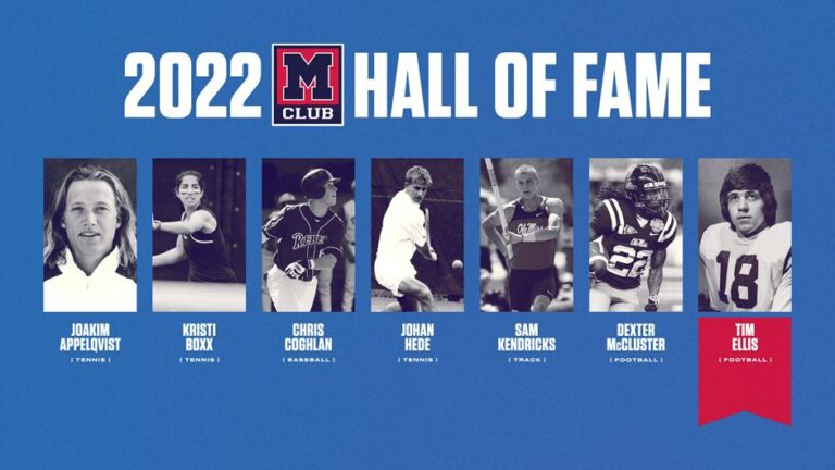Ole Miss Announces 2022 M-Club Hall of Fame Class