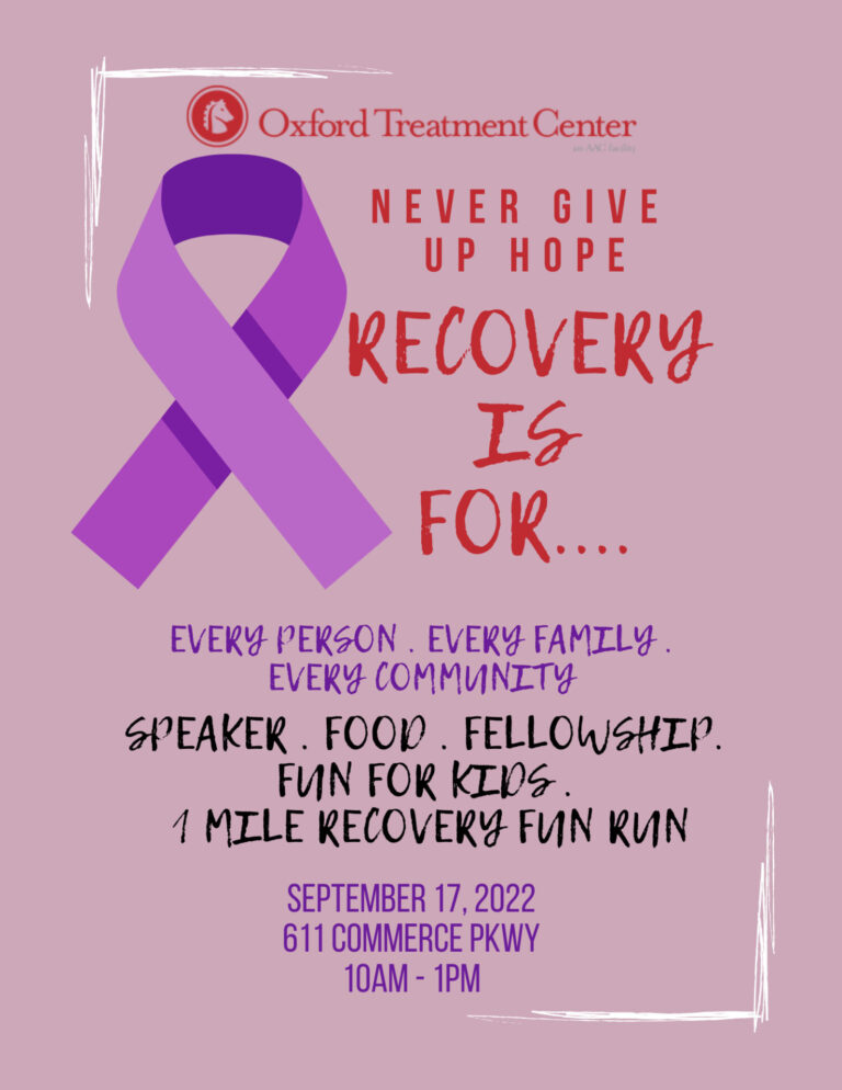 Recovery Celebration on Saturday Aims to Raise Awareness, Celebrate Recovery