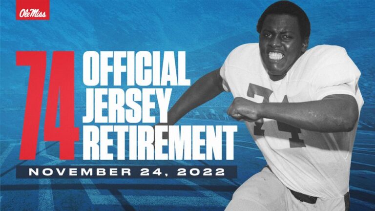 Ole Miss Football to Retire Ben Williams’ No. 74