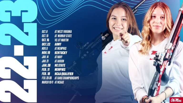 Ole Miss Rifle Announces 2022-23 Schedule