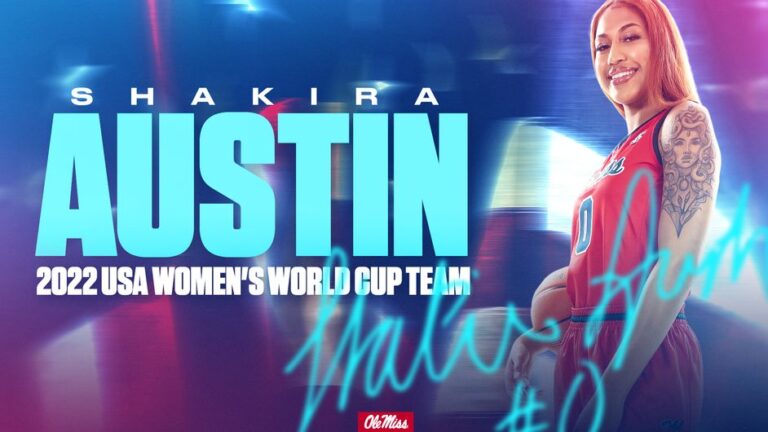 Ole Miss Women’s Basketball Alum Shakira Austin Nabs Spot on 2022 USA Women’s World Cup Team