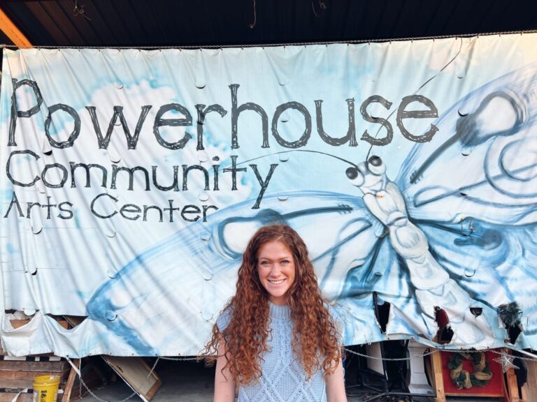 Student Helps put Roof Over the Arts