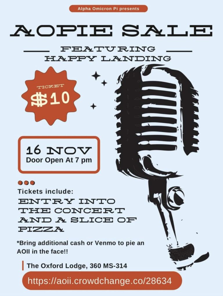 AOII Fall Philanthropy Event