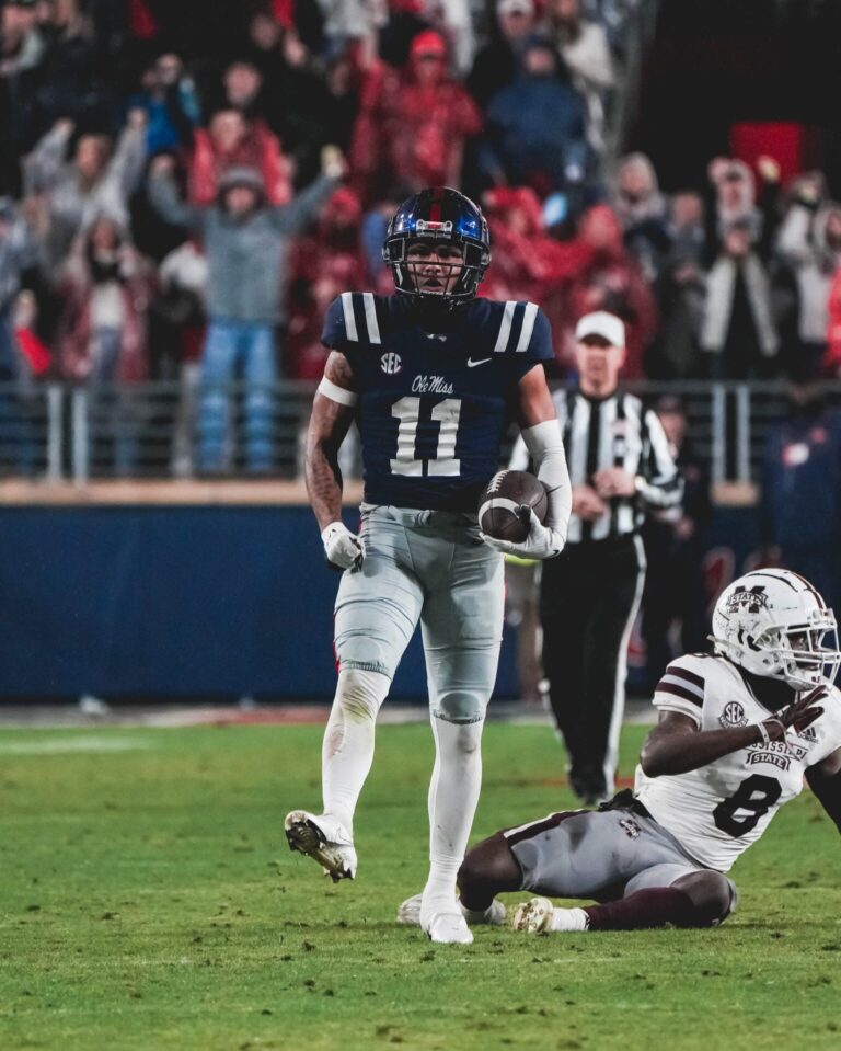 No. 20 Ole Miss Falls Short to Mississippi State in the Egg Bowl