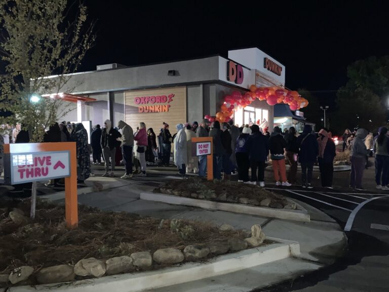 Hundreds Wait in the Cold for Free Coffee