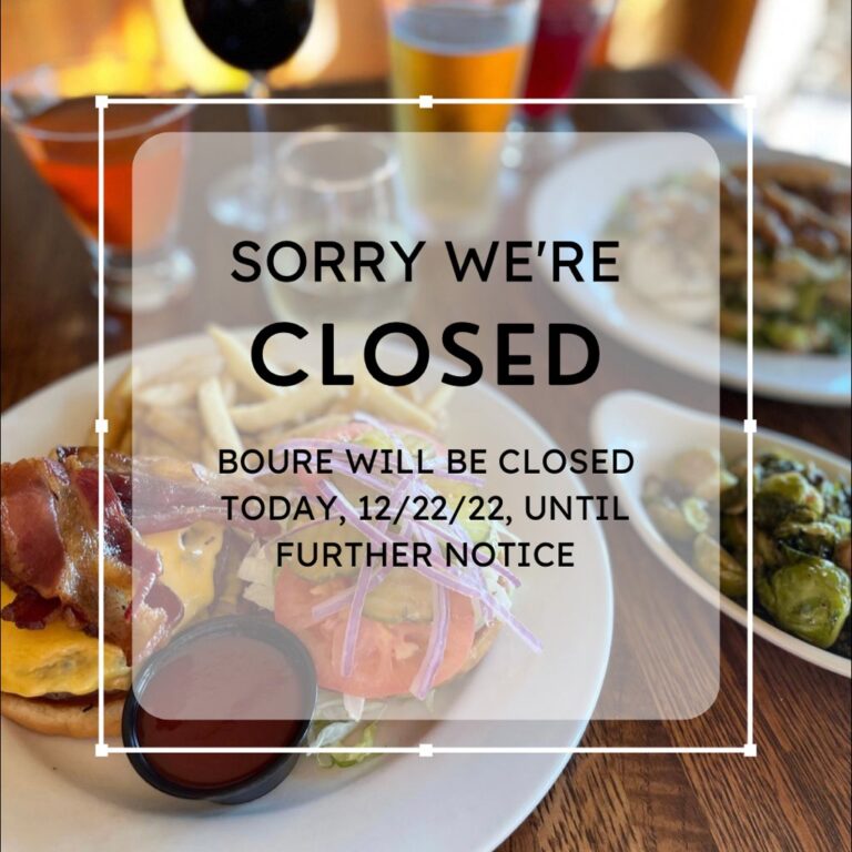 Early Morning Fire Closes Boure’ ‘Until Further Notice’