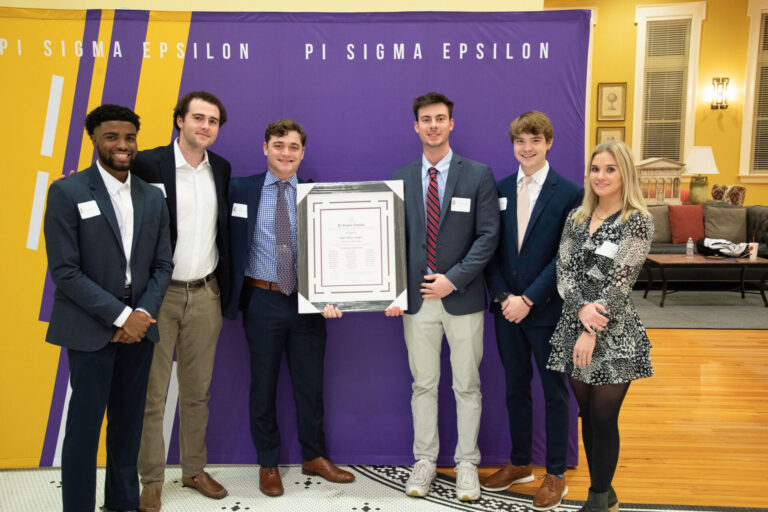 Pi Sigma Epsilon Recharters at Ole Miss