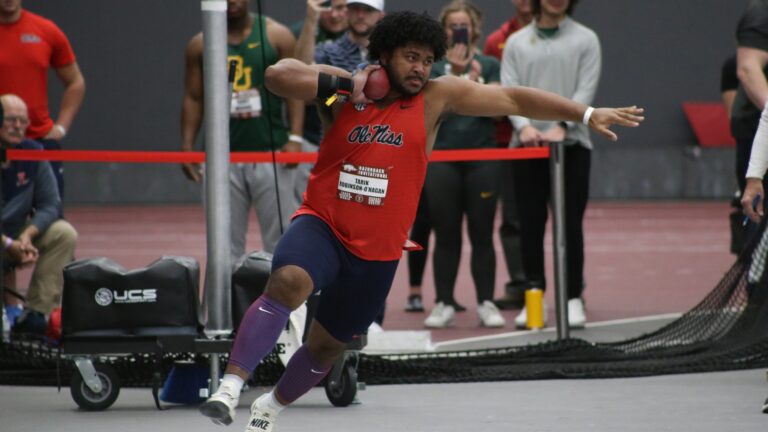 Ole Miss Track & Field’s Robinson-O’Hagan Named SEC Men’s Freshman of the Week