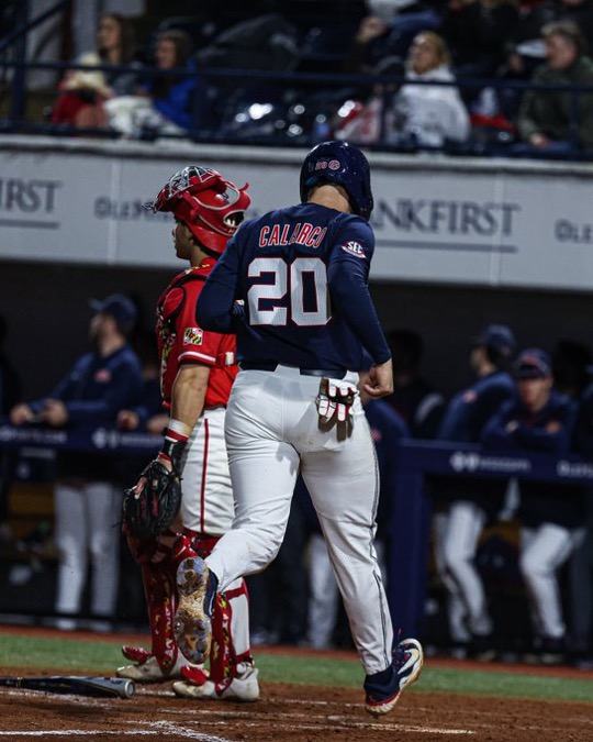 Ole Miss Baseball Drops Series Opener to No. 13 Maryland