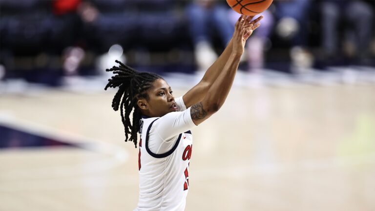 Ole Miss Women’s Basketball Angel Baker Awarded the 2023 Gillom Trophy
