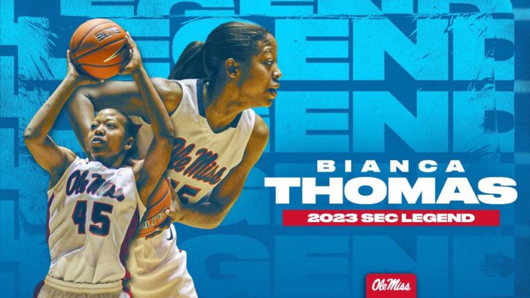 Rebel Great Bianca Thomas to be Honored In 2023 SEC Class of Women’s Legends