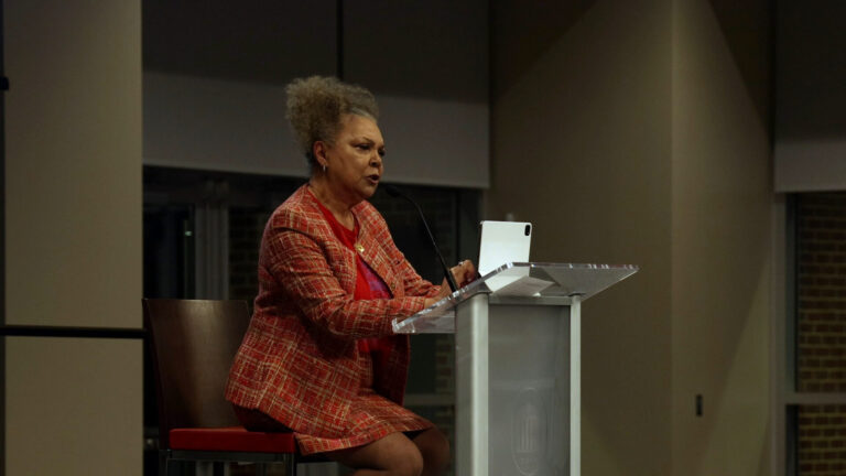 Judy Meredith Highlights ‘Blasts from the Past’ at UM Keynote