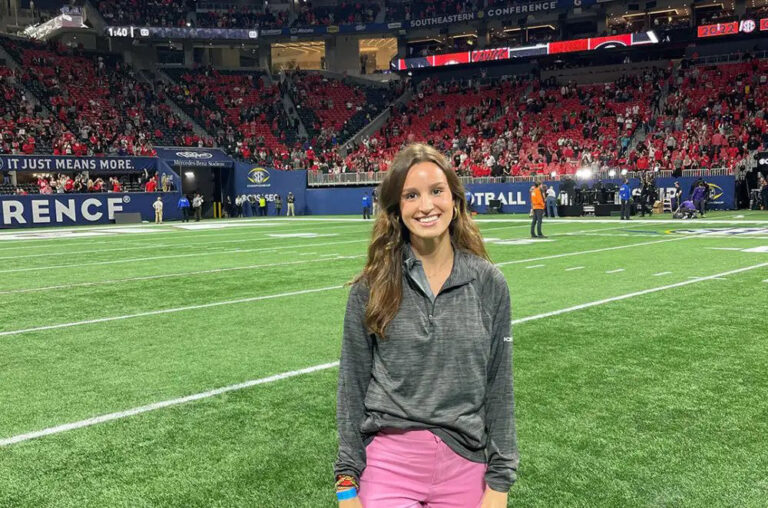 Journalism Student Works as Title IX Ambassador for Championship Game