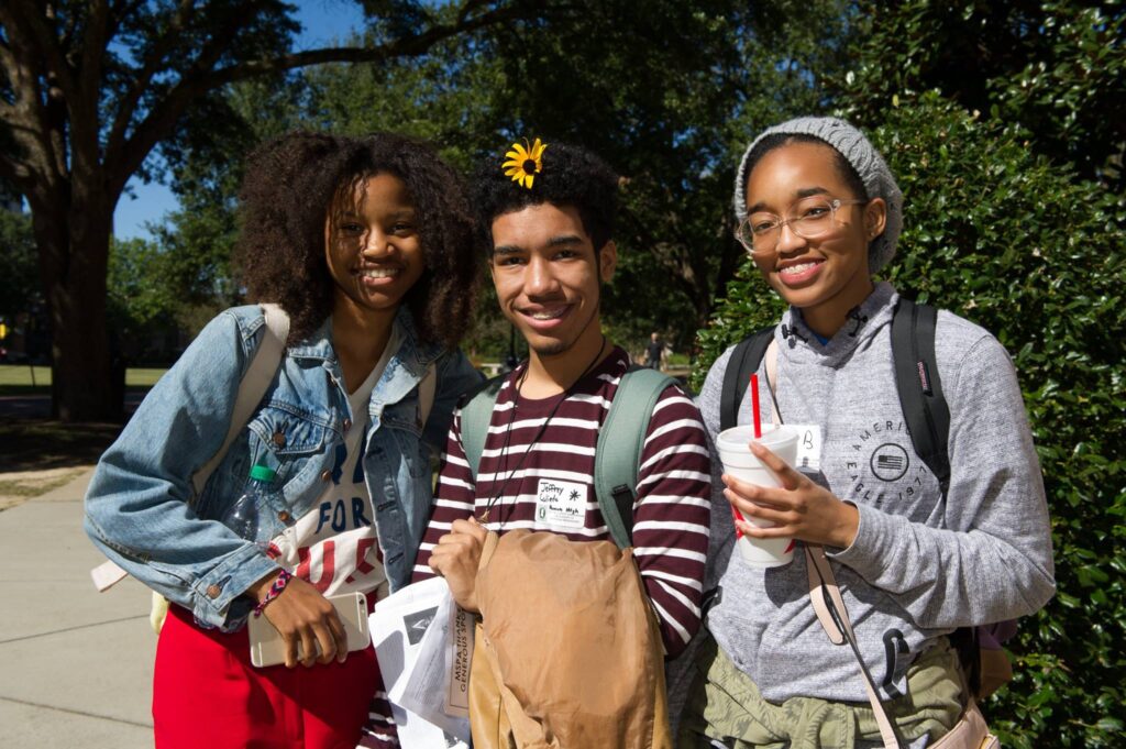 Students at the MS Press Association conference