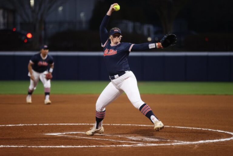 Softball Tosses Pair Of Shutouts On Day Two Of Ole Miss Classic
