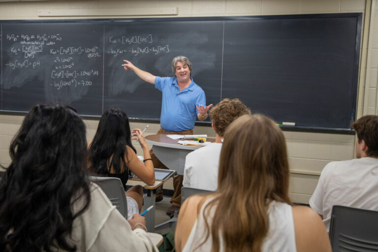 Chemistry Professor Honored as UM Teacher of Year