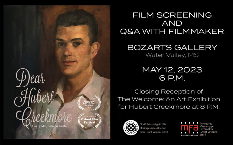 Bozarts Gallery Screening ‘Dear Hubert Creekmore’ Film Friday