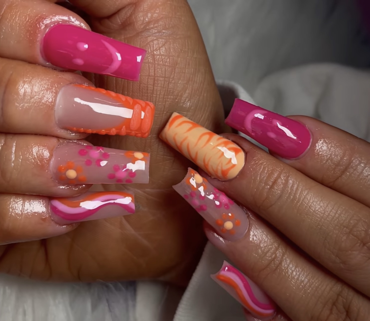 anjelahjohnson #anjelahjohnsoncomedy #nails #manicure #manicure💅 #na... |  TikTok