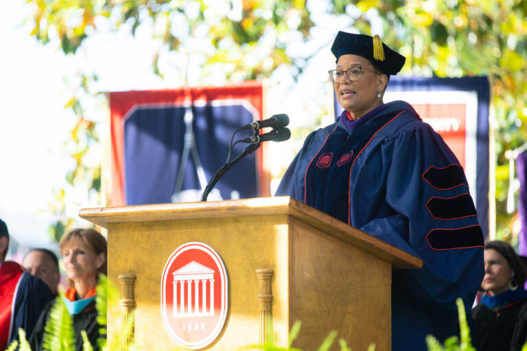 Hickman Encourages UM Graduates to Say ‘Yes’ to Difficult Things