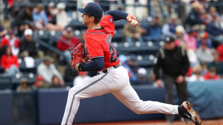 Ole Miss Baseball’s Grayson Saunier Named SEC Freshman of the Week