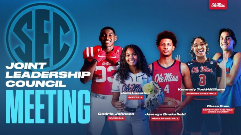 Five to Represent Ole Miss at SEC Joint SAAC, Leadership Council Meeting