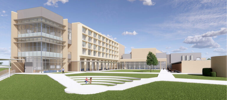 School of Nursing Preparing for Groundbreaking, Construction of Facility
