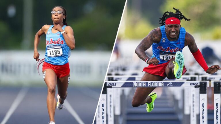 Ole Miss Track & Field’s Eckford, Young Jr. Named to SEC Community Service Team