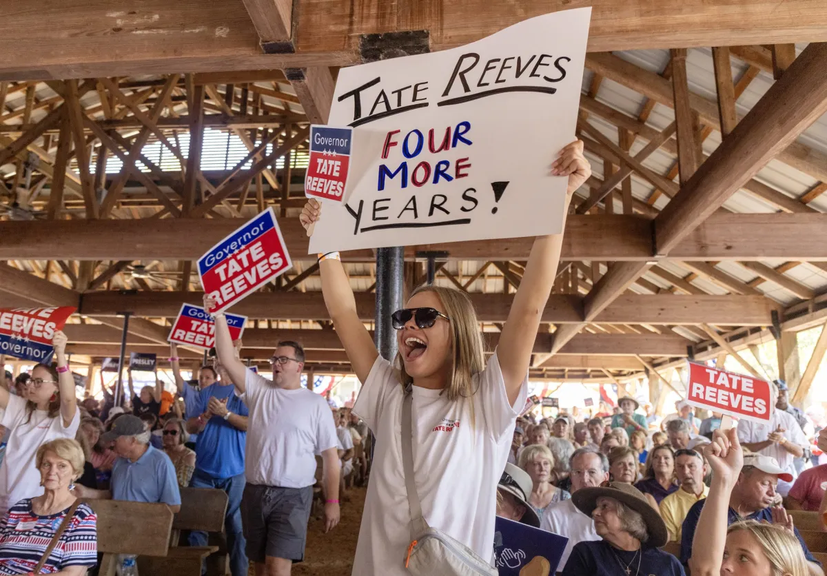 Rowdy Neshoba County Fair Attendees Show Bitter Race for Governor is  Officially in Full Swing 