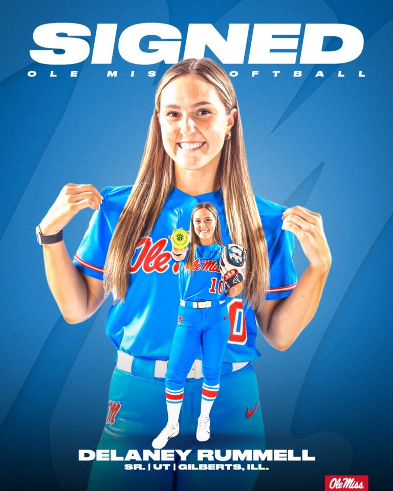 Ole Miss Softball Adds Transfer Infielder Delaney Rummell